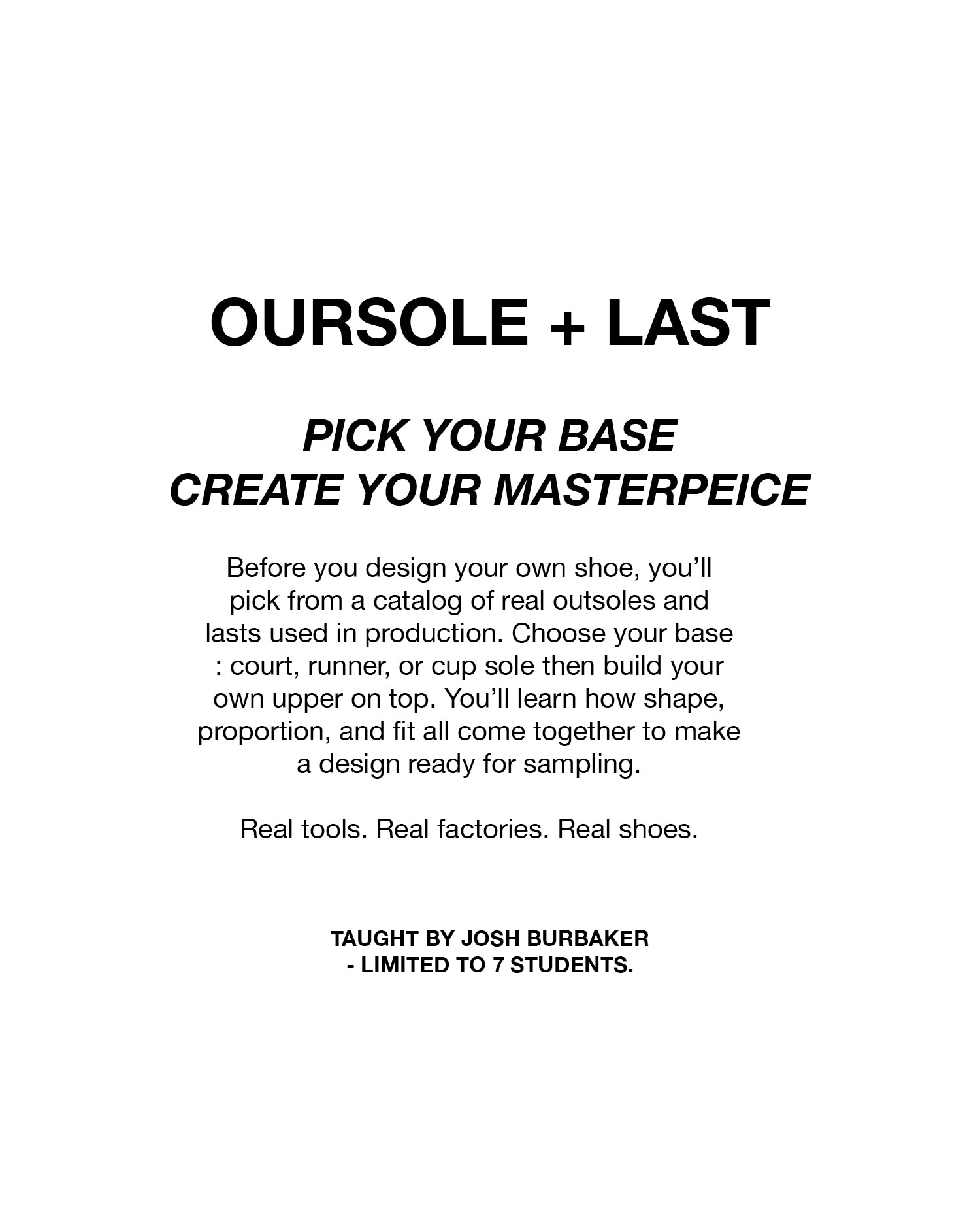 Footwear Design Masterclass