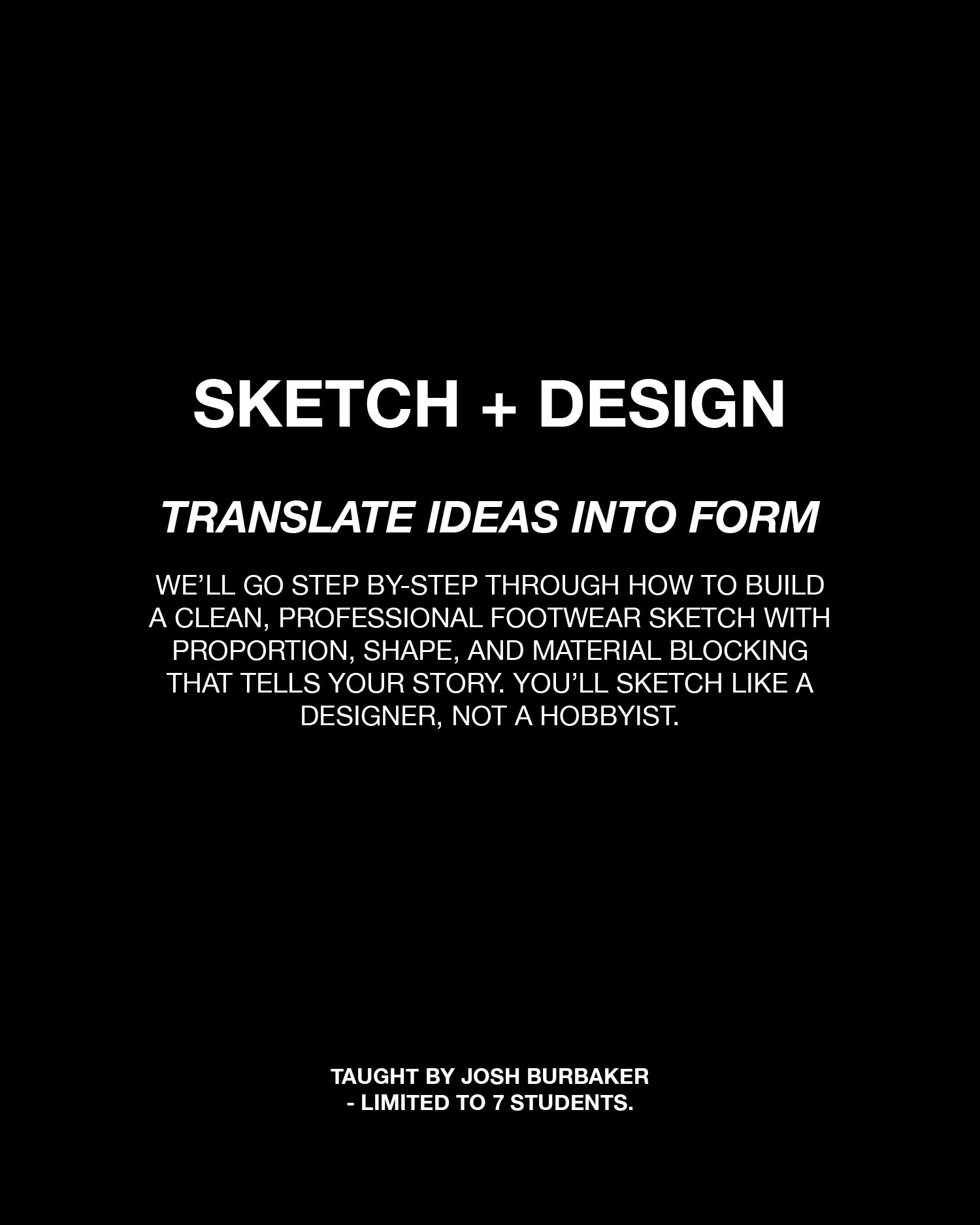 Footwear Design Masterclass